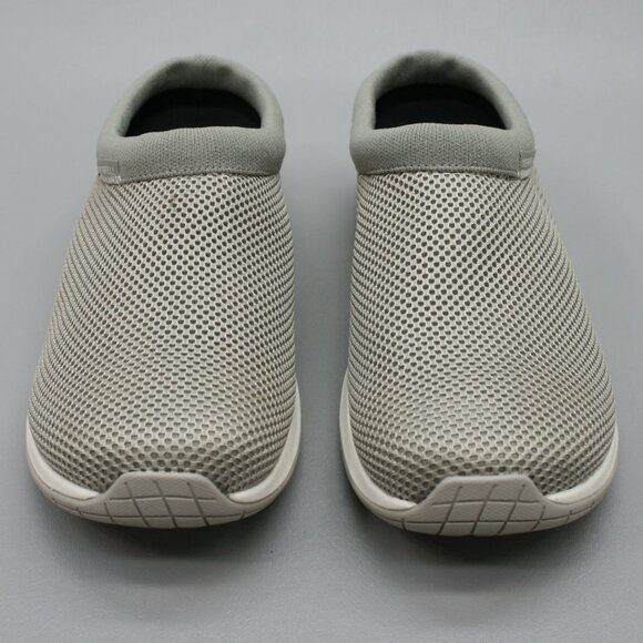 MERRELL Ladies 9.5 Wide Encore Breeze 5 Aluminum Taupe Mesh Shoes Clogs J005510W - Picture 5 of 12